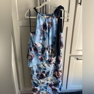 Rachel Roy light blue scarf dress